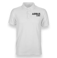 Thumbnail for Airbus A380 & Text Designed Polo T-Shirts