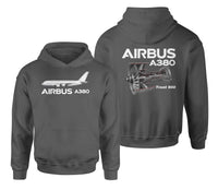 Thumbnail for Airbus A380 & Trent 900 Engine Designed Double Side Hoodies