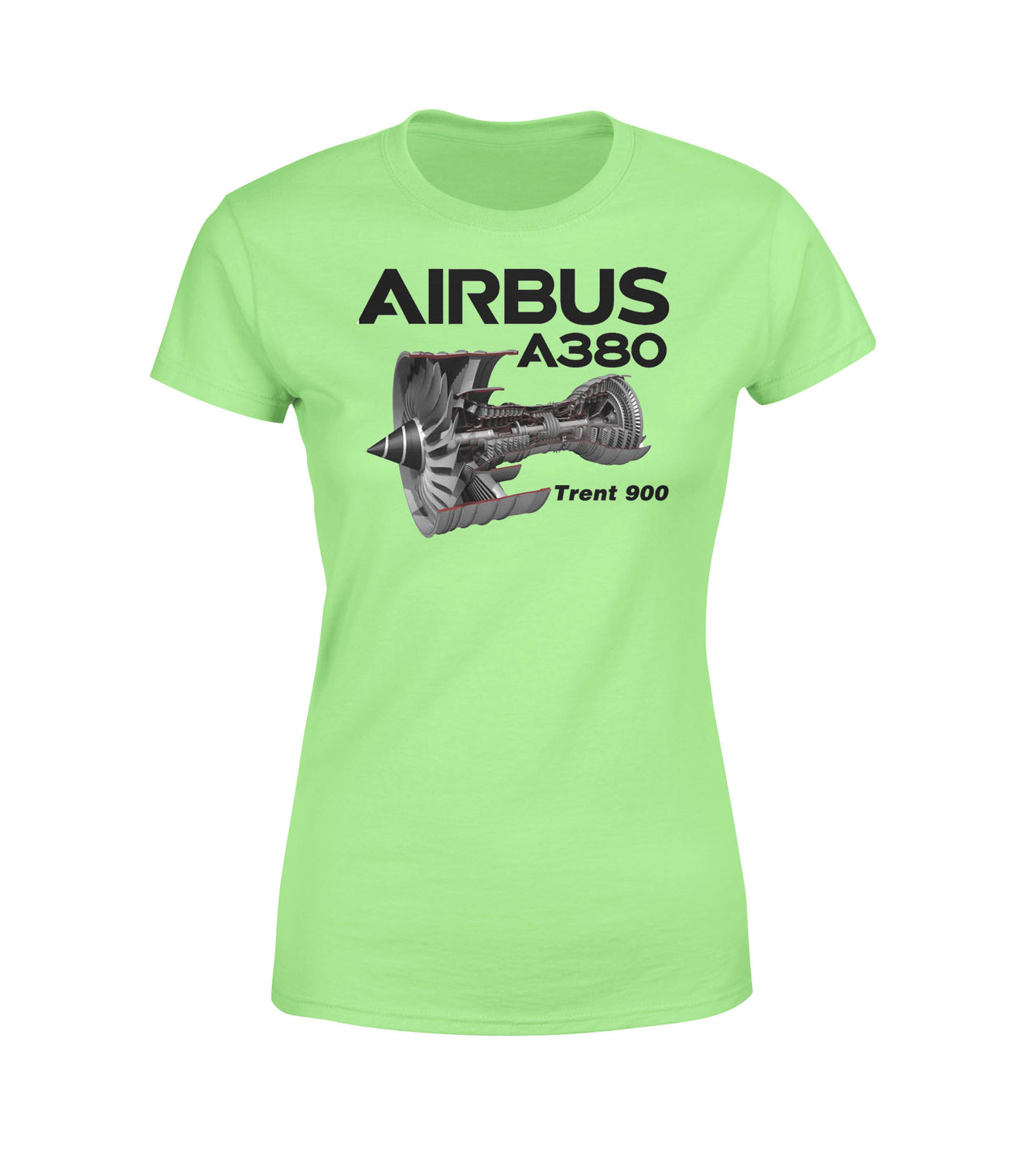 Airbus A380 & Trent 900 Engine Designed Women T-Shirts