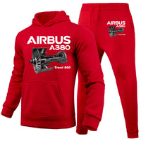 Thumbnail for Airbus A380 & Trent 900 Engine Designed Hoodies & Sweatpants Set