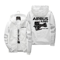 Thumbnail for Airbus A380 & Trent 900 Engine Designed Windbreaker Jackets