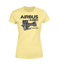 Thumbnail for Airbus A380 & Trent 900 Engine Designed Women T-Shirts