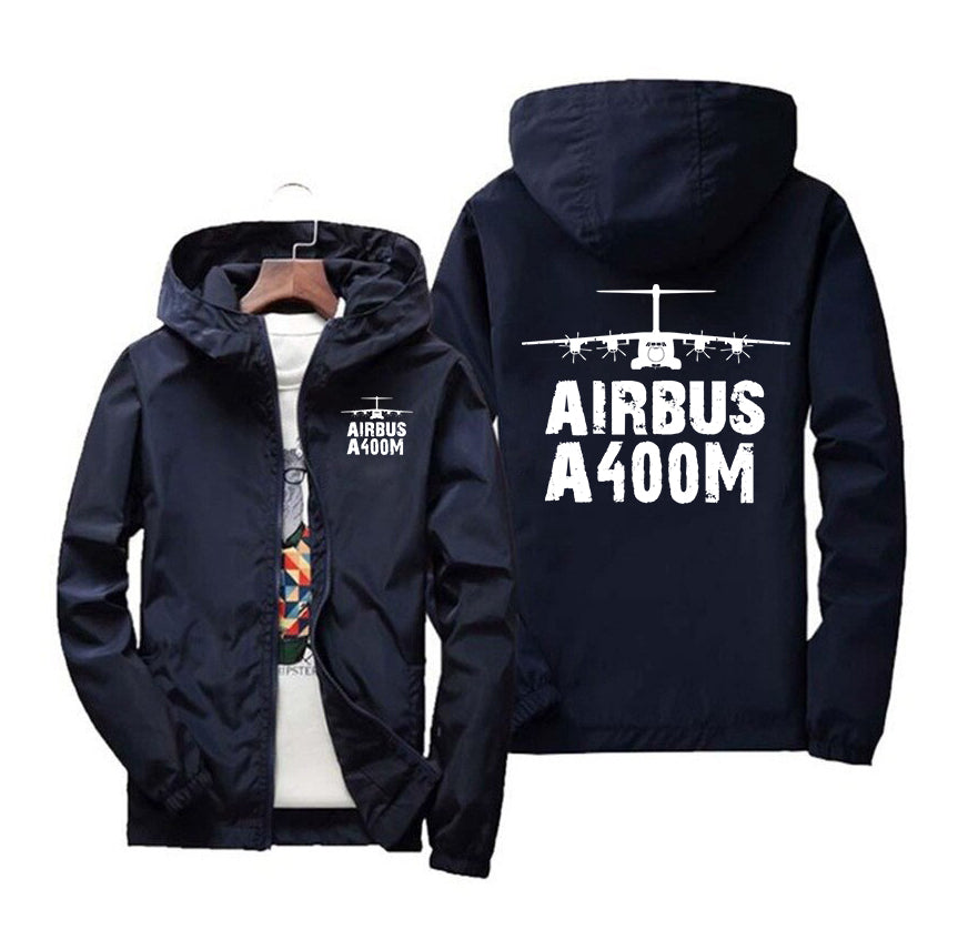 Airbus A400M & Plane Designed Windbreaker Jackets