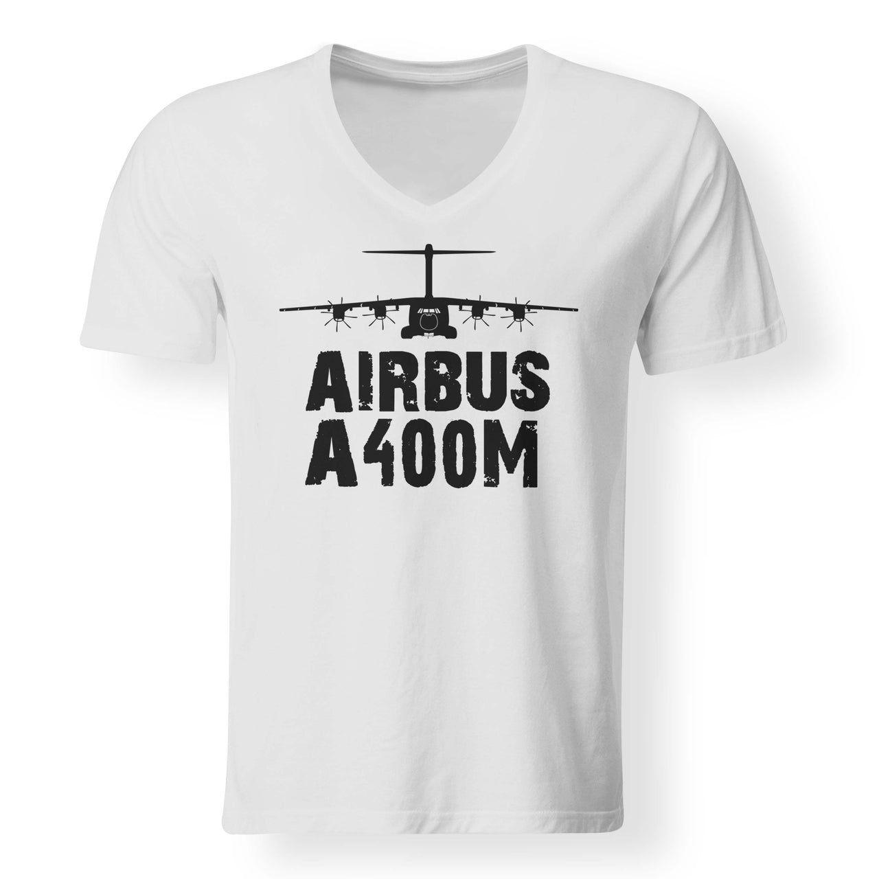 Airbus A400M & Plane Designed V-Neck T-Shirts