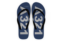 Thumbnail for Airbus A321 Text Designed Slippers (Flip Flops)