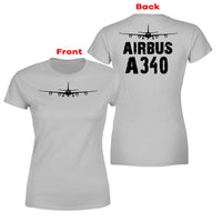 Thumbnail for Airbus A340 & Plane Designed Double-Side T-Shirts