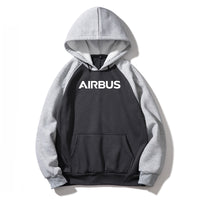 Thumbnail for Airbus & Text Designed Colourful Hoodies