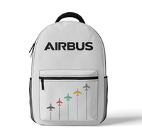Thumbnail for Airbus & Text Designed 3D Backpacks