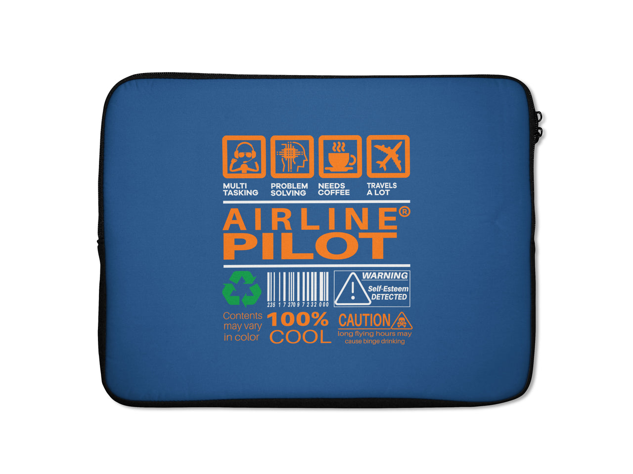 Airline Pilot Label Designed Laptop & Tablet Cases