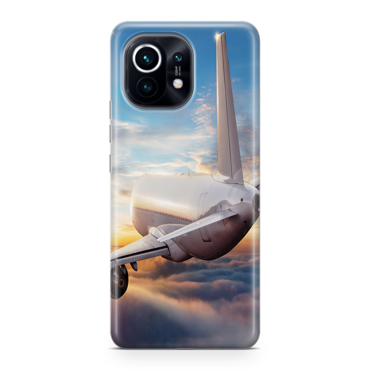 Airliner Jet Cruising over Clouds Designed Xiaomi Cases