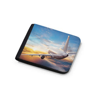 Thumbnail for Airliner Jet Cruising over Clouds Designed Wallets