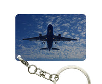 Thumbnail for Airplane From Below Designed Key Chains