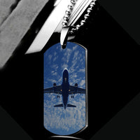 Thumbnail for Airplane From Below Designed Metal Necklaces