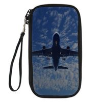 Thumbnail for Airplane From Below Designed Travel Cases & Wallets