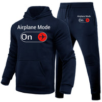 Thumbnail for Airplane Mode On Designed Hoodies & Sweatpants Set