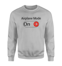 Thumbnail for Airplane Mode On Designed Sweatshirts