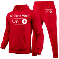 Thumbnail for Airplane Mode On Designed Hoodies & Sweatpants Set