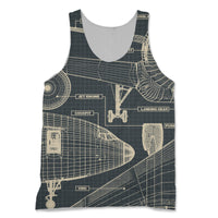 Thumbnail for Airplanes Fuselage & Details Designed 3D Tank Tops