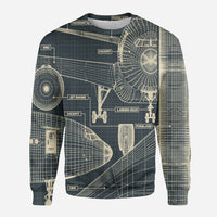 Thumbnail for Airplanes Fuselage & Details Designed 3D Sweatshirts
