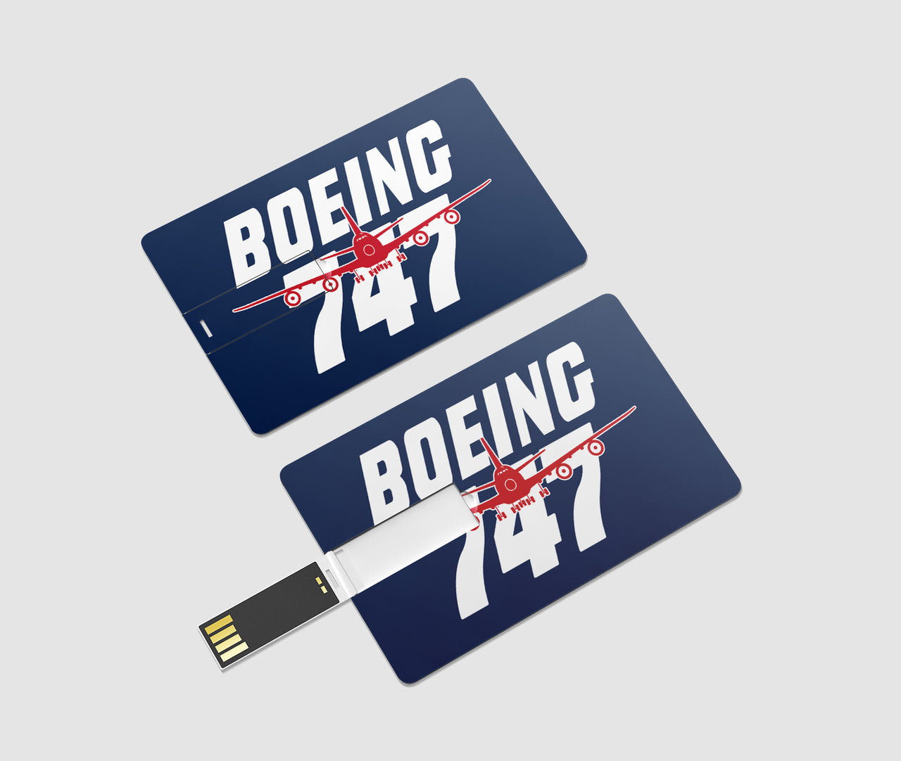 Amazing Boeing 747 Designed USB Cards