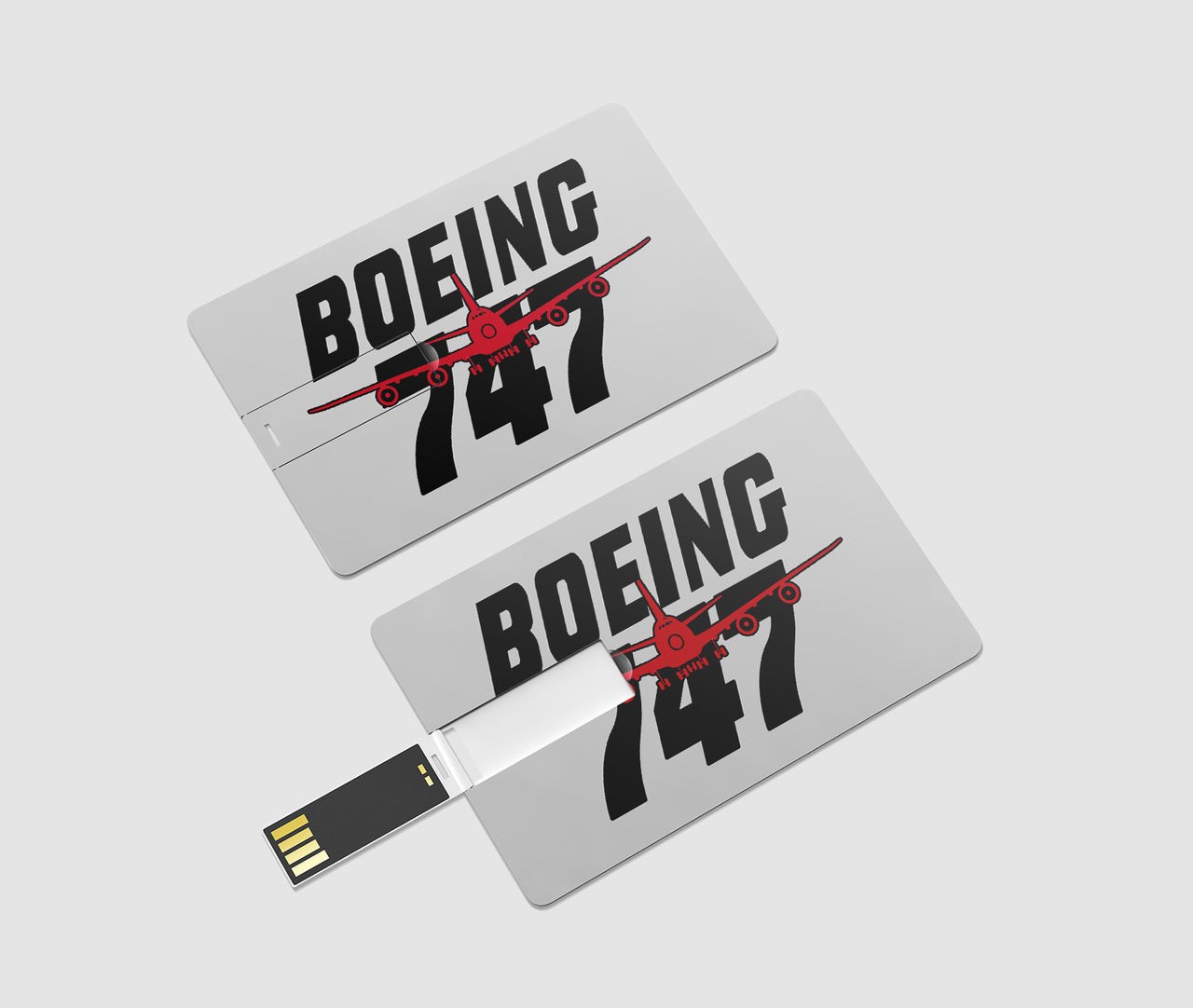 Amazing Boeing 747 Designed USB Cards