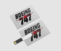 Thumbnail for Amazing Boeing 747 Designed USB Cards