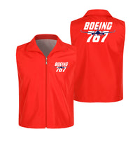 Thumbnail for Amazing Boeing 767 Designed Thin Style Vests
