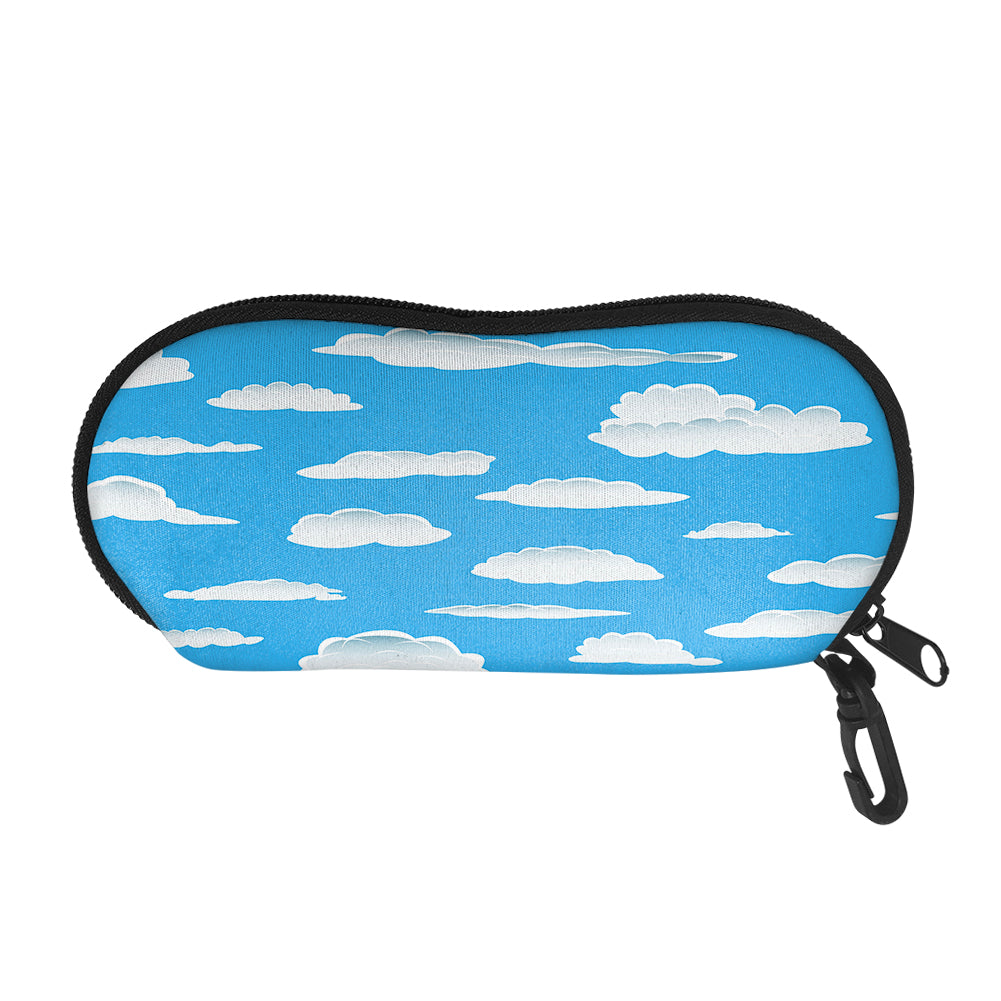 Amazing Clouds Designed Glasses Bag