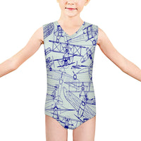 Thumbnail for Amazing Drawings of Old Aircrafts Designed Kids Swimsuit