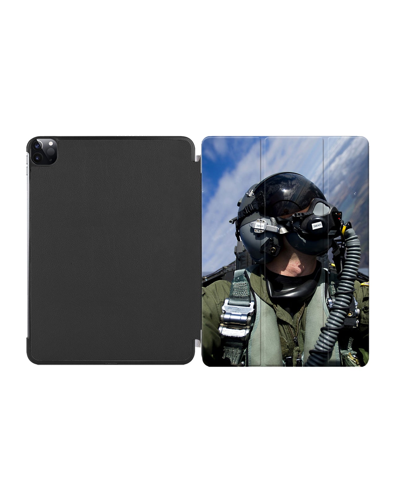 Amazing Military Pilot Selfie Designed iPad Cases