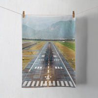 Thumbnail for Amazing Mountain View & Runway Designed Towels