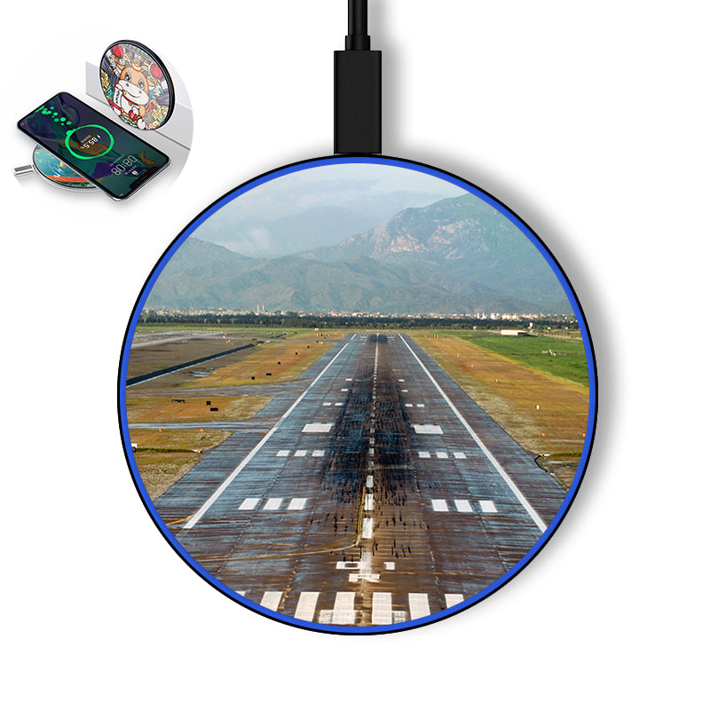 Amazing Mountain View & Runway Designed Wireless Chargers