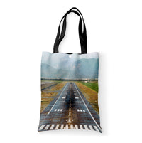 Thumbnail for Amazing Mountain View & Runway Designed Tote Bags