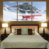 Thumbnail for Amazing Snow Airplane Printed Canvas Posters (3 Pieces) Aviation Shop 