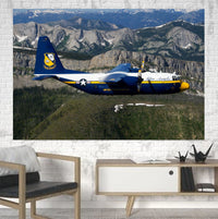Thumbnail for Amazing View with Blue Angels Aircraft Printed Canvas Posters (1 Piece) Aviation Shop 