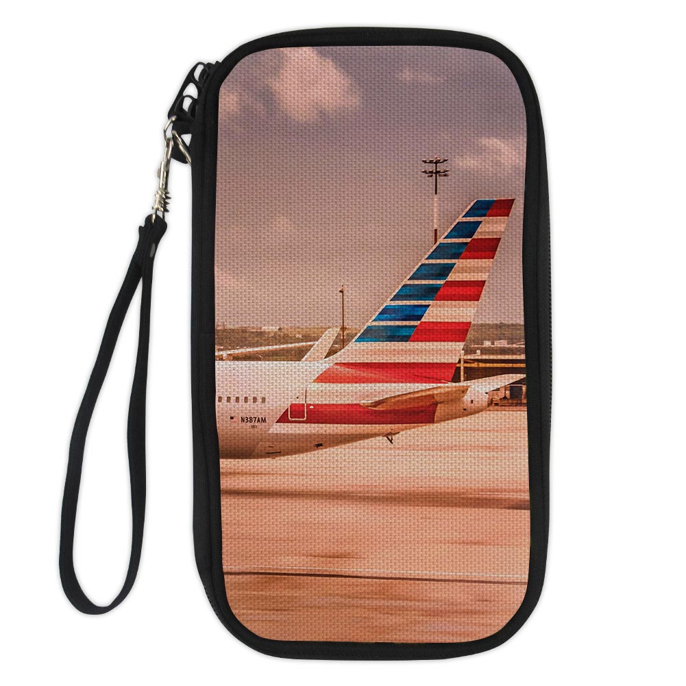 American Airlines Boeing 767 Designed Travel Cases & Wallets