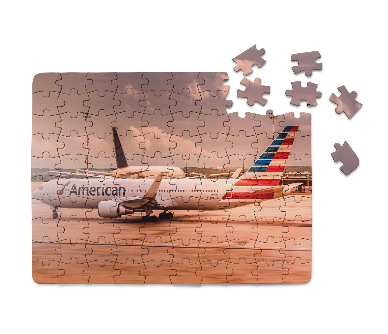 American Airlines Boeing 767 Printed Puzzles Aviation Shop 