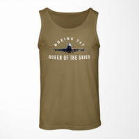 Thumbnail for Boeing 747 Queen of the Skies Designed Tank Tops