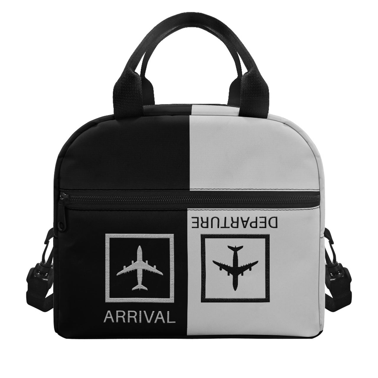Arrival & Departures 2 Designed Lunch Bags