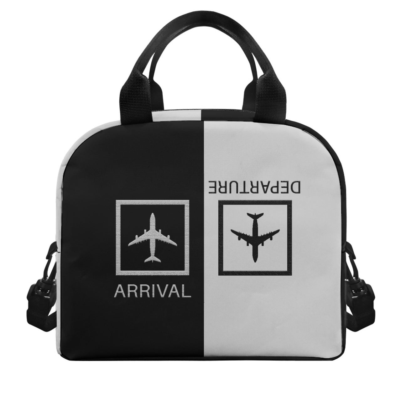 Arrival & Departures 2 Designed Lunch Bags