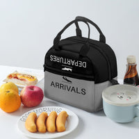 Thumbnail for Arrival & Departures(Gray) Designed Lunch Bags