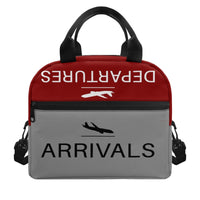 Thumbnail for Arrival & Departures (Red) Designed Lunch Bags