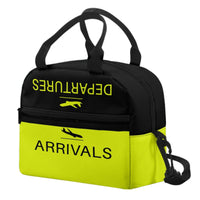 Thumbnail for Arrival & Departures (Yellow) Designed Lunch Bags
