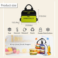 Thumbnail for Arrival & Departures (Yellow) Designed Lunch Bags