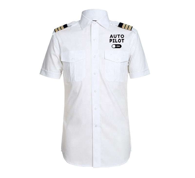 Auto Pilot ON Designed Pilot Shirts