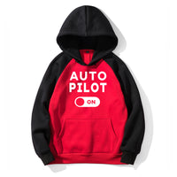 Thumbnail for Auto Pilot ON Designed Colourful Hoodies