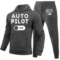 Thumbnail for Auto Pilot ON Designed Hoodies & Sweatpants Set