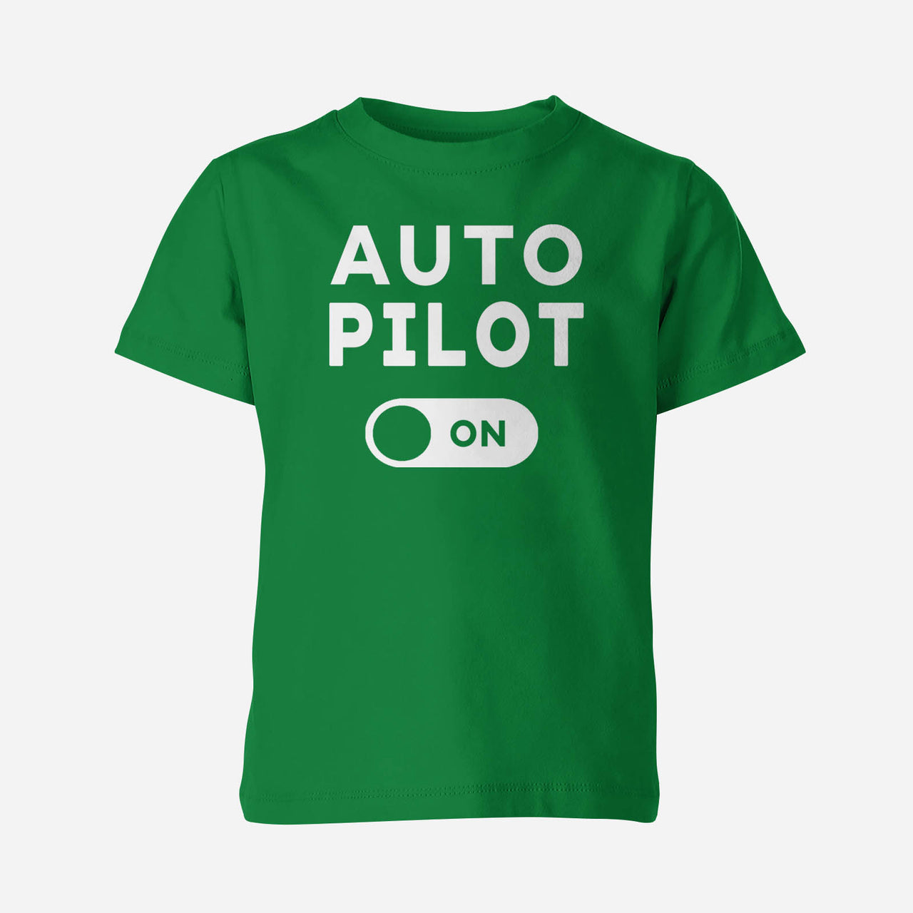 Auto Pilot ON Designed Children T-Shirts