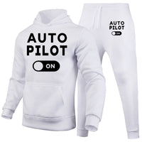 Thumbnail for Auto Pilot ON Designed Hoodies & Sweatpants Set