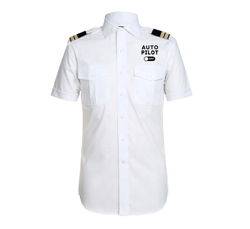Auto Pilot Off Designed Pilot Shirts